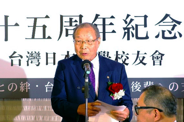石井相談役（日本大学常務理事）あいさつ