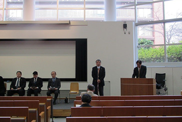 高野和雄生産工学部校友会会長